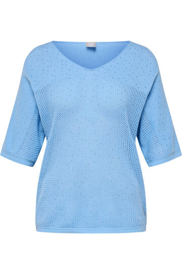 RABE Pullover ozean Kurzarm