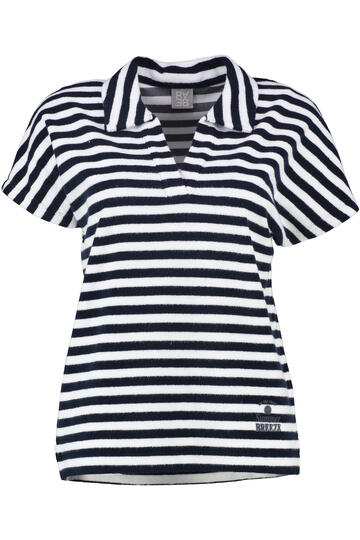 RABE Polo-Shirt pazifik gestreift