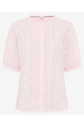BRAX Bluse Vea dusty rose Kurzarm