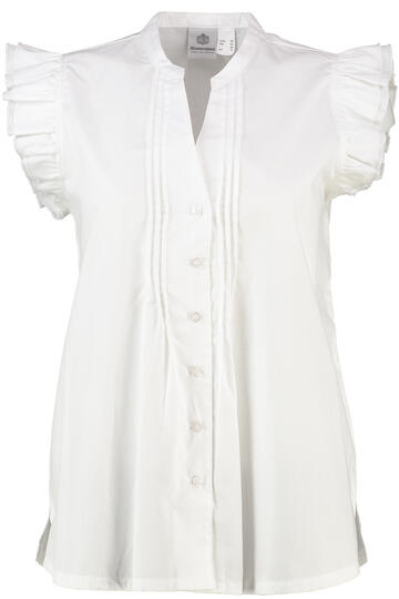 HAMMERSCHMID Bluse Stina wei� Kurzarm