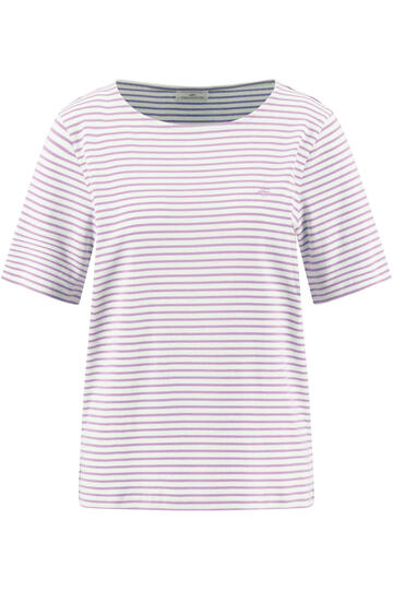 FYNCH HATTON Shirt sorbet rose gestreift