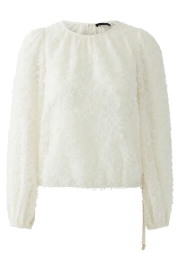 OUI Bluse whitecap grey
