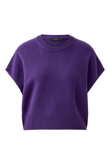 OUI Pullunder ultra violett in softer Woll-Mixqualit�t