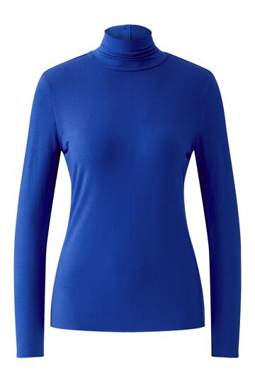 OUI Shirt royal blue in softer Qualit�t