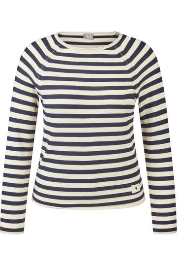 RABE Pullover pazifik gestreift
