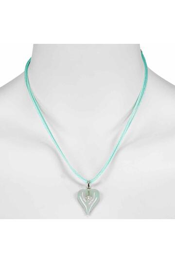 LUISE STEINER Babette Collier Kette aqua