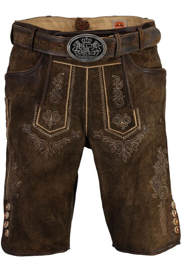 MADDOX Leder Shorts Ronn birke
