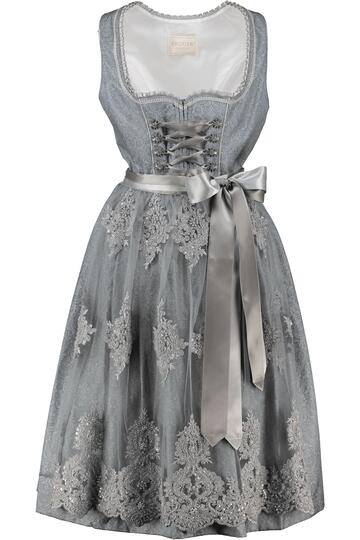 KR�GER MADL Dirndl blau Paisley Ruth