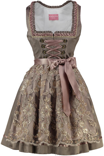 KR�GER MADL Mini Dirndl braun Leya