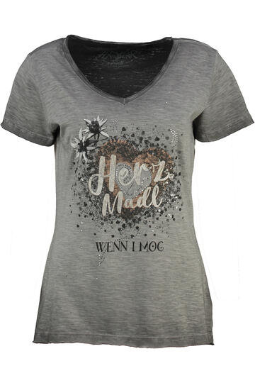 HANGOWEAR T-Shirt grau Dottie
