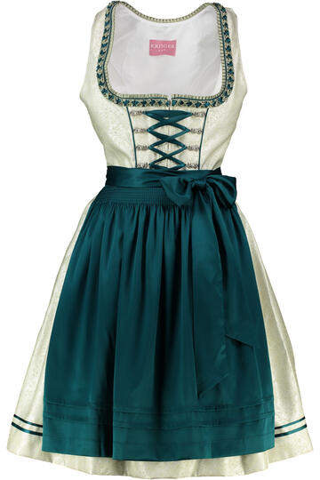 KR�GER MADL Mini Dirndl beige Pistacchio (60cm)