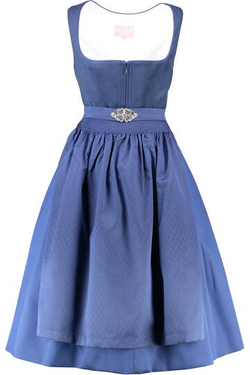 KR�GER MADL Midi Dirndl blau Alisha (70cm)