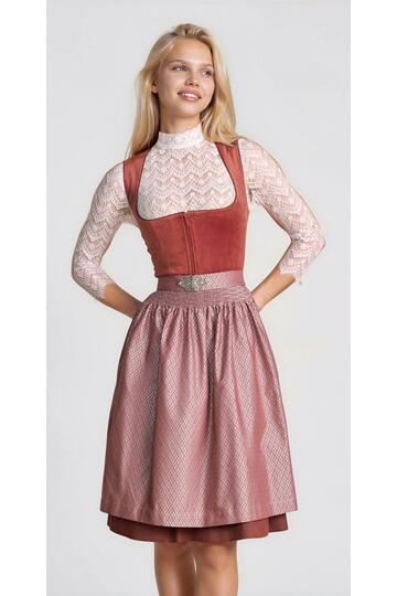 KR�GER MADL MIni Dirndl rost Alisha 60er Rockl�nge