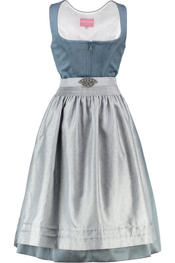KR�GER MADL Midi Dirndl hellblau Aurela (70 cm)