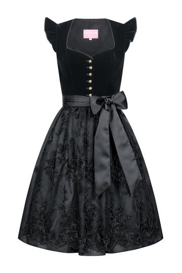 KR�GER MADL Mini Dirndl schwarz x Melissa Naschenweng Midnight (60cm)