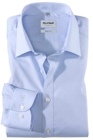 OLYMP Level Five Hemd langarm Slim Fit hellblau