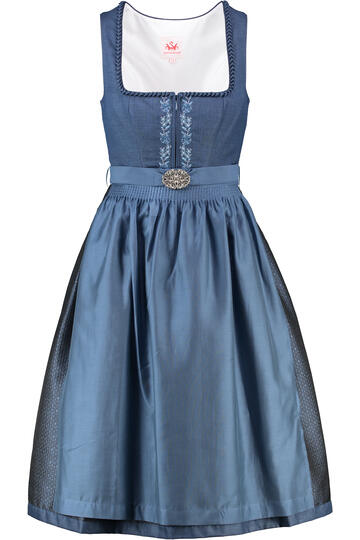 SPIETH & WENSKY Dirndl blau Fibi (70 cm)