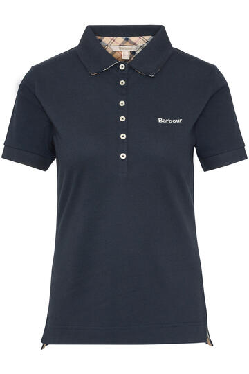 BARBOUR Poloshirt Portsdown Navy Kurzarm